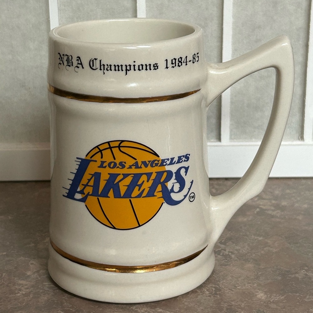 LA Lakers NBA Champions 1984-1985 Stein